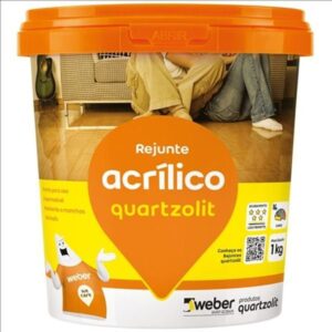 Rejunte Acrílico Cortiça 1 Kg Anti Fungo Quartzolit
