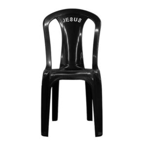 Cadeira Sol plast Bistro Jesus Preta