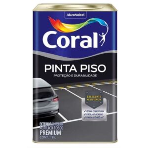 Tinta Coral Pinta Piso Lata 18 Litros Branco Neve