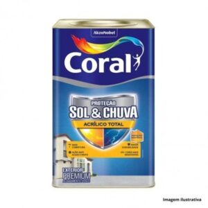 Tinta Coral Acrílico Total Branco 18L