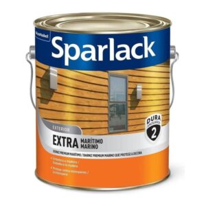Verniz Sparlack Extra Maritimo Solvente Brilhoso Natural ref 5203105 1/4 900ml