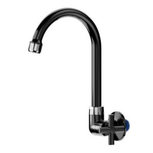 Torneira de Parede para Cozinha Lume Black 1/4 de Volta Blukit