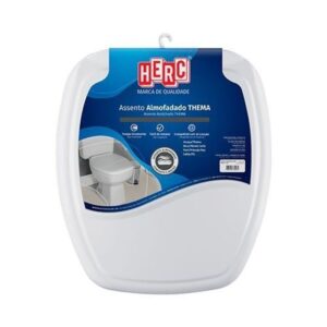 Assento Almofadado Premium Thema Branco - Herc