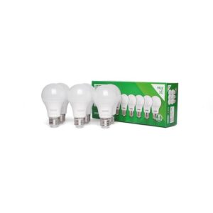 Kit 6 Lâmpadas Led Tkl A60 Taschibra 9w 6500k Bivolt