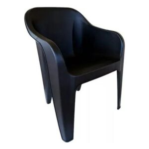 POLTRONA JR PLASTICOS RESIST 200 PRETO PORE-SGPT