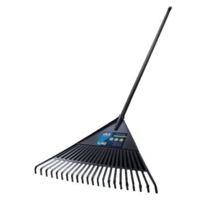 Vassoura para Jardim Herc Plástica 22 Dentes com Cabo de Madeira 1,20m - Modelo 505