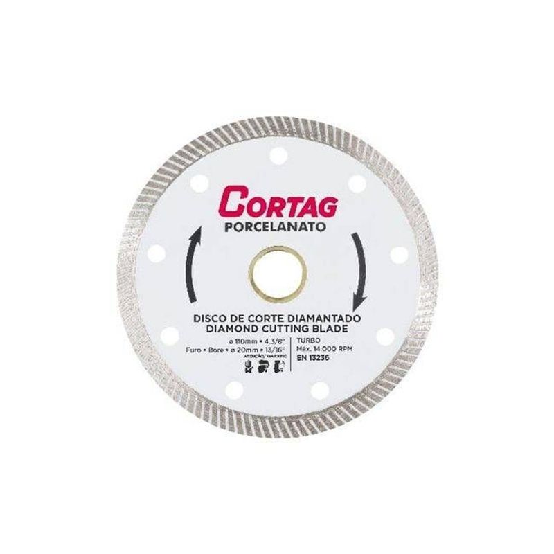 Disco Diamantado Segmentado 110mm 4.1/2" Flex